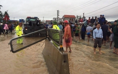 Quảng Bình: Nỗ lực thông điểm ngập nặng trên QL1