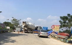 Cấm xe thêm 2 ngày trên QL8 để sửa chữa cầu Linh Cảm