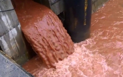 Hà Tĩnh chỉ đạo công an vào cuộc vụ clip cống xả màu đỏ