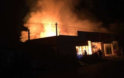 Nổ trạm sang chiết gas, người dân nháo nhào bỏ chạy