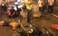 Danh tính 4 nạn nhân bị thương trong vụ TNGT ở quận Hoàng Mai