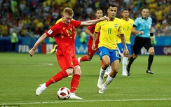 Kết quả trận Brasil vs Bỉ: Đôi công rực lửa, Samba về nước