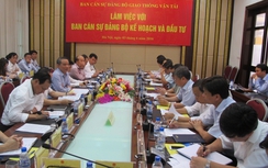 Liên bộ bàn giải pháp huy động vốn phát triển hạ tầng giao thông