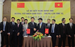 Ký Nghị định thư đường sắt biên giới Việt – Trung