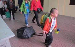 Ga Hà Nội đông nghẹt khách sau kỳ nghỉ Tết