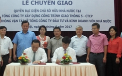 Chuyển giao phần vốn nhà nước tại Cienco 5 về SCIC