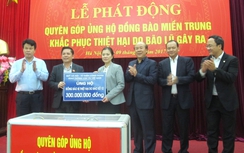 Bộ GTVT quyên góp hơn 300 triệu ủng hộ đồng bào bão lũ