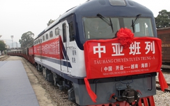 Khai trương đoàn tàu hàng Trung Á – Hải Phòng