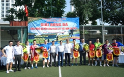 Khai mạc Giải bóng đá chào mừng Đại hội X Công đoàn GTVT VN