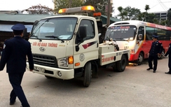 Hà Nội: Thu hồi gần 420 phù hiệu xe vận tải vi phạm