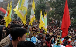 Hàng nghìn người dân đội nắng xem hội Gò Đống Đa