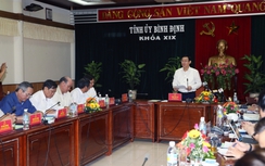 Bộ Chính trị kiểm tra công tác cán bộ tại tỉnh Bình Định