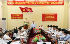 Bộ Chính trị kiểm tra công tác cán bộ tại tỉnh Bình Thuận