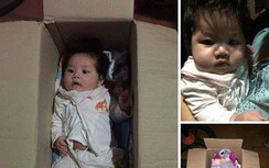 Hà Nội:Bé gái 4 tháng tuổi xinh xắn bị bỏ rơi trong thùng giấy