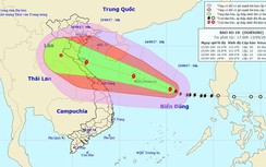Cấm biển từ Quảng Ninh tới Khánh Hòa phòng bão số 10