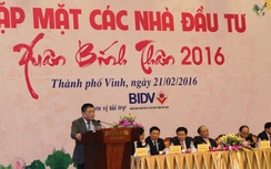 Nghệ An gặp mặt các nhà đầu tư xuân Bính Thân 2016