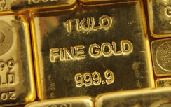 Giá vàng chiều 9/8: Tiếp tục trượt dốc