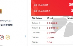 Kết quả xổ số Vietlott 23/8/2018: Gần 40 tỷ đồng về tay ai?