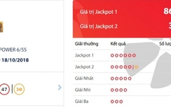 Xổ số Vietlott 18/10/2018: Ai trúng giải khủng gần 87 tỷ đồng?