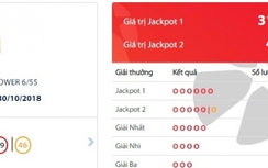 Xổ số Vietlott 30/10/2018: Hơn 31 tỷ đồng đã có chủ?