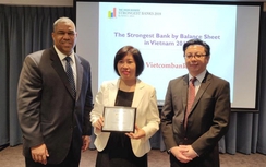 Vietcombank tiếp tục nhận giải thưởng Ngân hàng mạnh nhất Việt Nam