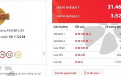 Kết quả xổ số Vietlott 15/11/2018: Hơn 31 tỷ đồng có tìm được chủ?