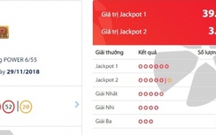 Kết quả xổ số Vietlott 29/11/2018: Gần 40 tỷ đồng có tìm được chủ?