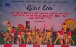Hàng nghìn học sinh tranh tài tìm hiểu ATGT tại Cần Thơ