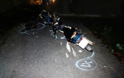 2 xe máy đối đầu, một người tử vong