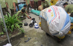 Tiêu hủy hơn 1000 mũ bảo hiểm kém chất lượng