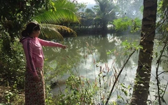 Ba trẻ nhỏ chết đuối thương tâm dưới ao sau nhà