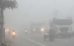 Sương mù khắp miền Bắc, vùng cao rét dưới 9 độ