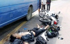 Bị xe khách đâm, người anh tử vong trên đường về quê ăn Tết