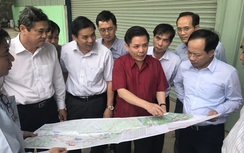 Bộ trưởng Bộ GTVT trực tiếp kiểm tra QL53, QL57