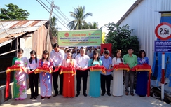 Vietbank tài trợ xây cầu bê tông tại Sóc Trăng