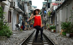 Tuyến đường sắt Hà Nội "hot" trên báo nước ngoài