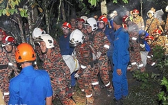 Tìm thấy hộp đen trực thăng chở quan chức cấp cao Malaysia gặp nạn