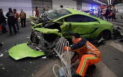 Đua xe tốc độ cao gây tai nạn như phim Fast & Furrious 7