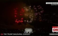 Màn pháo hoa mừng ông Donald Trump nhậm chức bị lỗi?