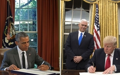 Ông Trump đã “dát vàng” phòng làm việc tại Nhà Trắng?