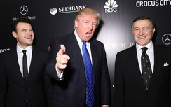 Hình ảnh ông Donald Trump xuất hiện trong video của ca sĩ Nga