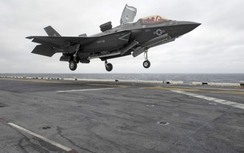 Video Mỹ đưa tàu đổ bộ chở máy bay đắt, "xịn" nhất ra TBD