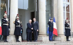 Tổng Bí thư hội đàm với Tổng thống Pháp,nhất trí thúc đẩy thương mại