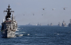 Nhật-Mỹ tập trận khủng, phối hợp đối phó Trung Quốc trên biển Hoa Đông