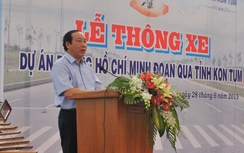 Đường HCM qua Kon Tum về đích sớm 18 tháng