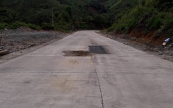 Khắc phục xong đường đèo Lò Xo mất ATGT