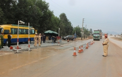 Di chuyển Trạm kiểm tra tải trọng lưu động ra QL1A