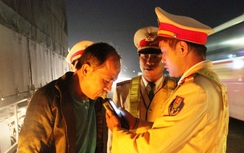 Nhiều "ma men" dính phạt trong các ngày nghỉ Tết