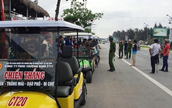 Sầm Sơn đề nghị xử lý xe điện "thương binh" gây mất ANTT