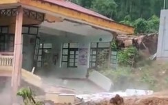 Sập trường, hàng trăm học sinh "bơ vơ" trước ngày khai giảng